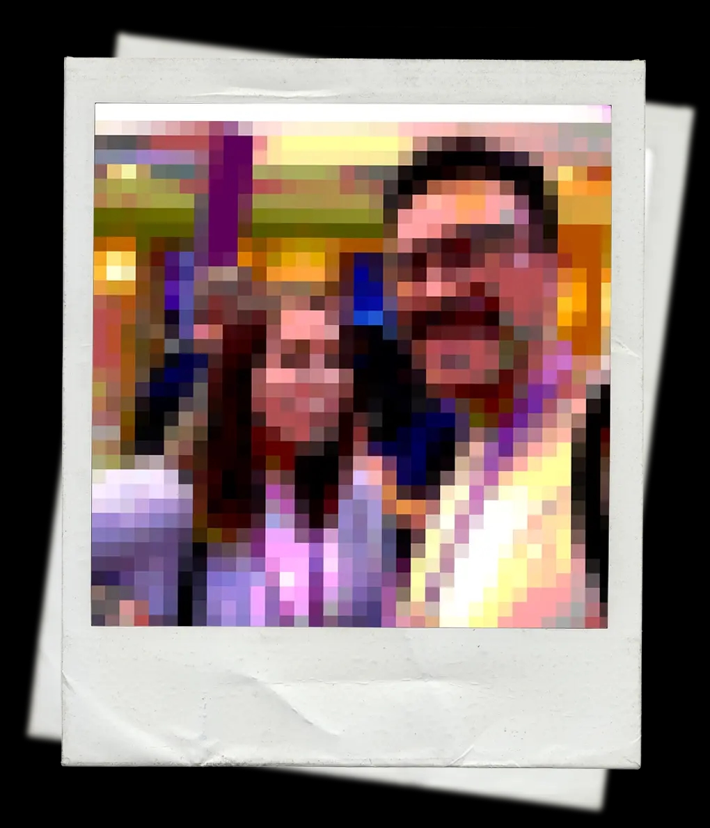 Daria and Camilo attending a Web3 event together